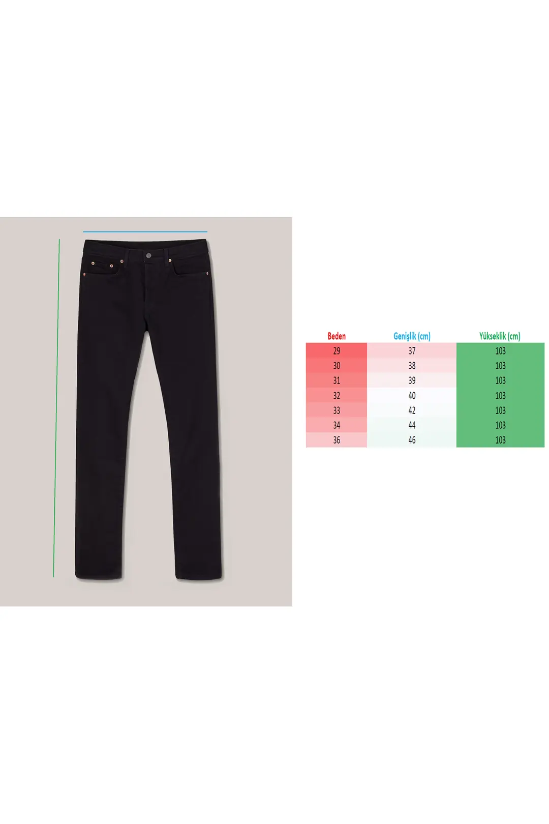 Erkek Likralı Denim Skinny Fit Süper Dar Jeans — görsel 7