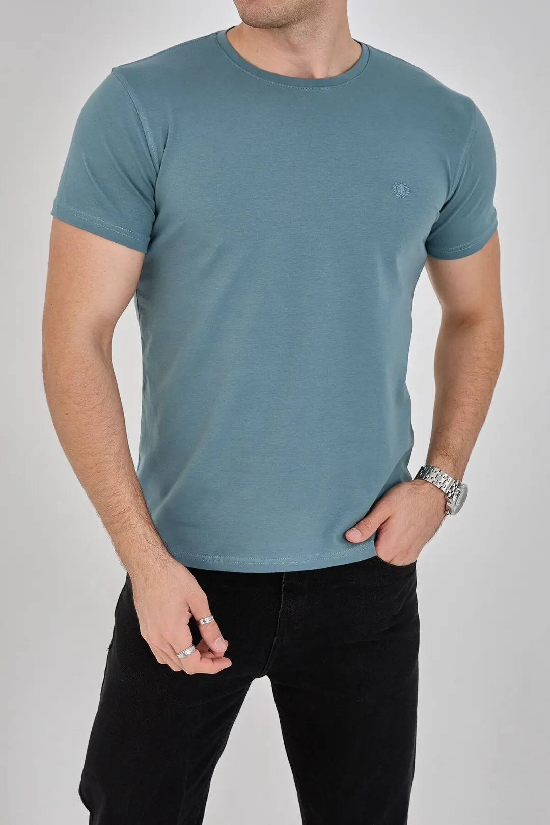 Erkek Basic T-Shirt — görsel 3