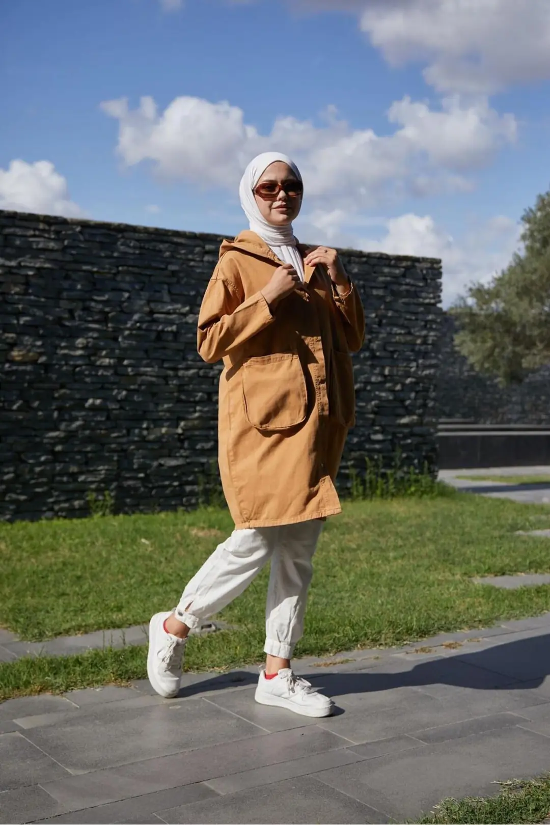 Kadın Oversize Kot Ceket — görsel 3