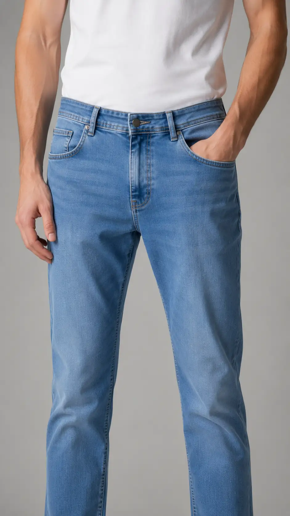 TallFit 215 | Uzun Boy Erkek Kot Pantolon — 215 cm'e Kadar Ekstra Uzun — görsel 4