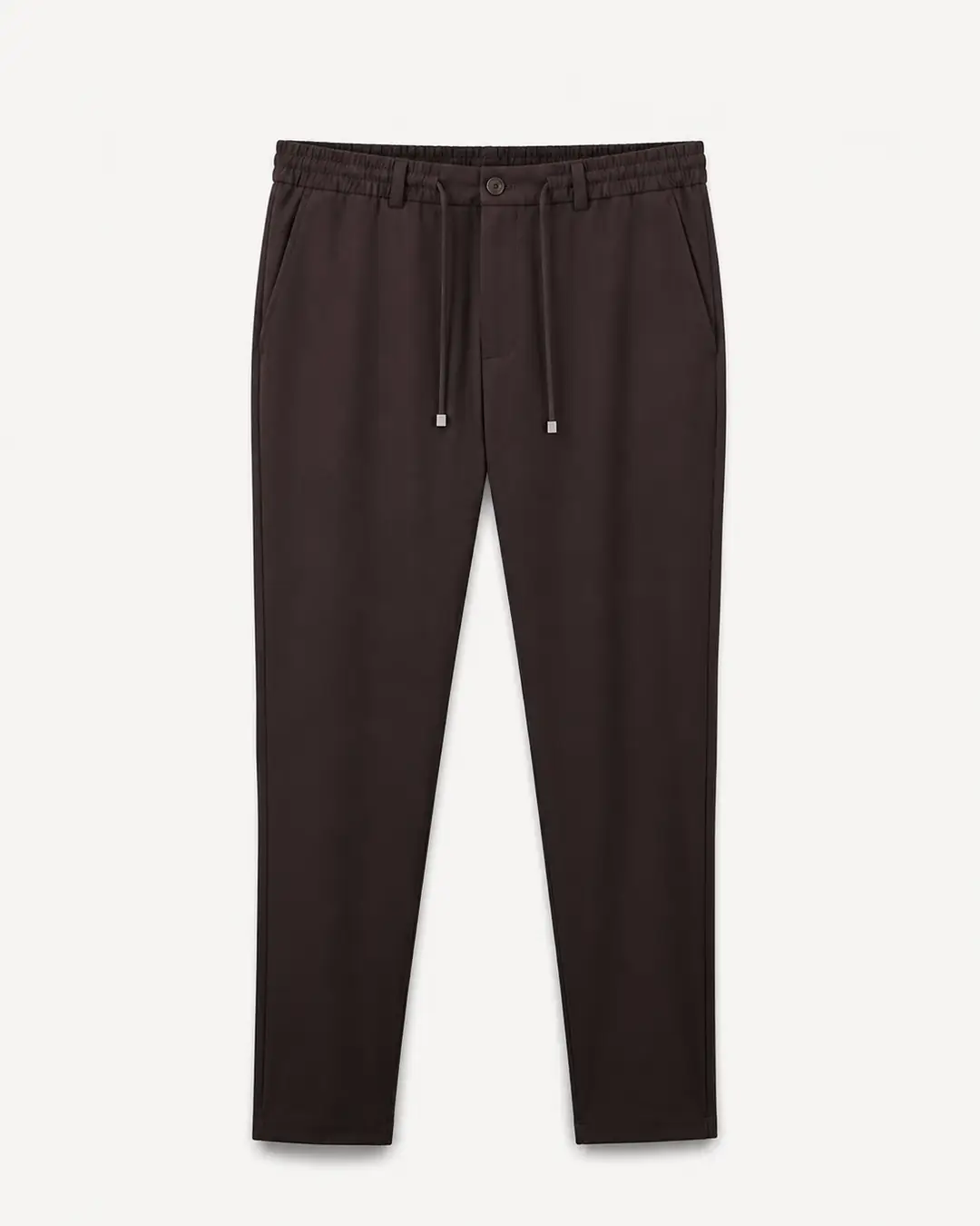 Erkek Slim Fit Jogger Pantolon - Bitter Çikolata
