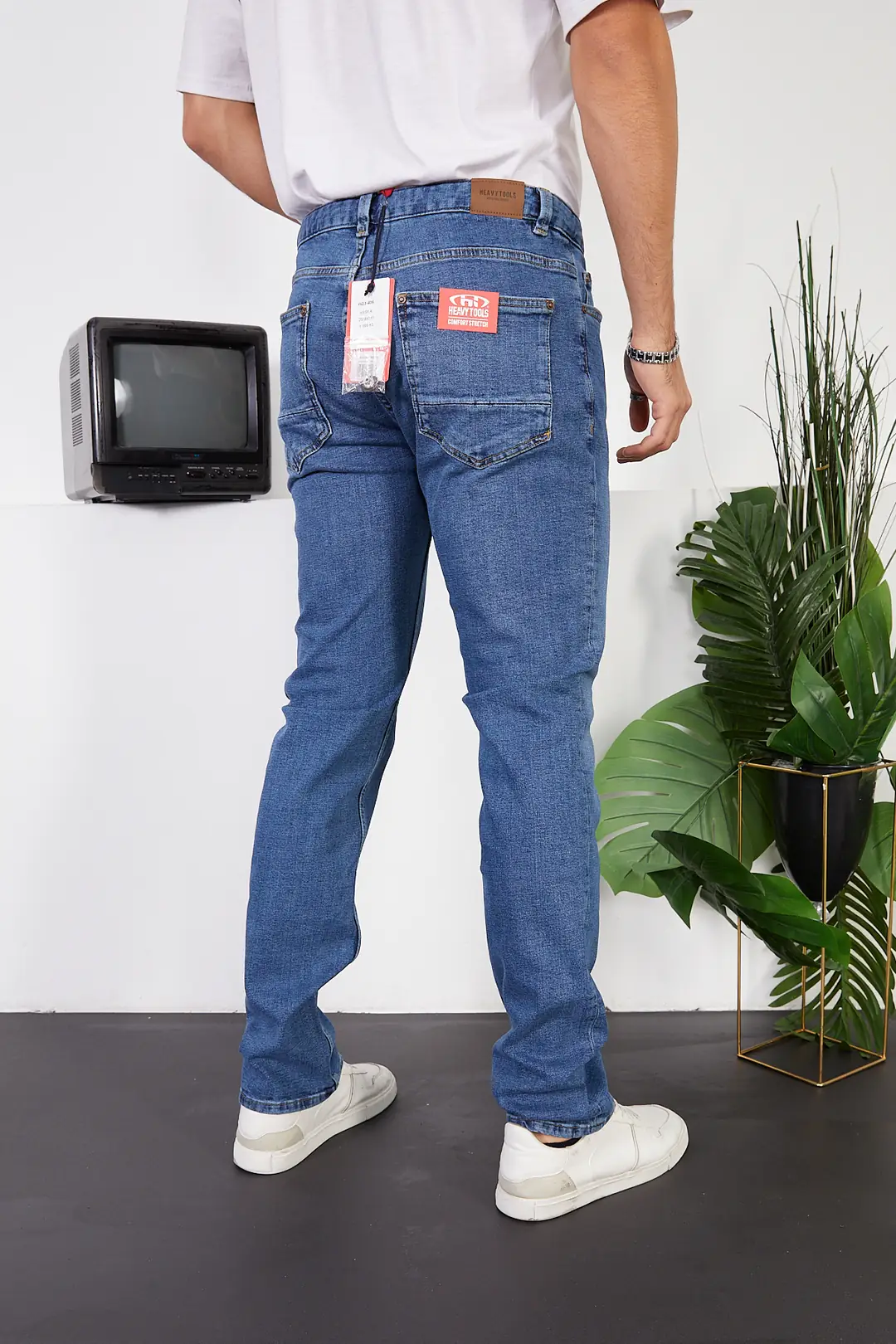 Erkek Regular Fit Kot Pantolon — görsel 6