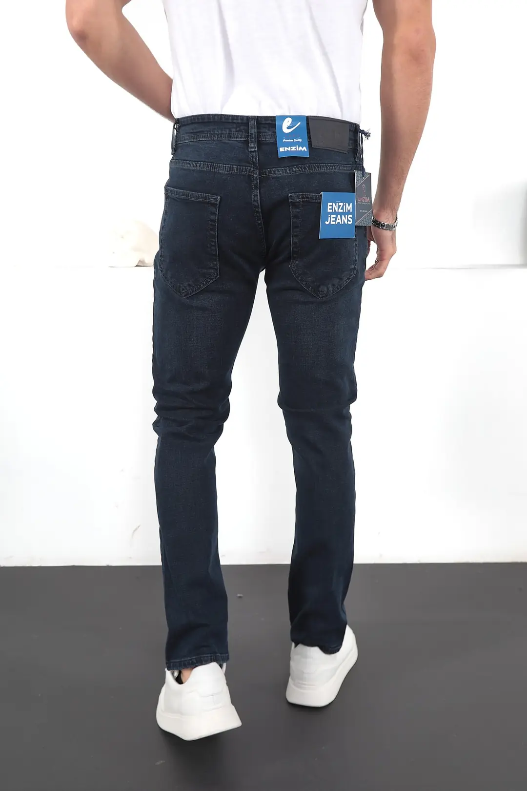 Erkek Likralı Denim Regular Fit Jeans — görsel 3