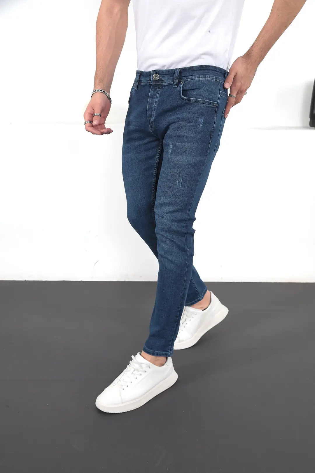 Erkek Slim Fit Kot Pantolon — görsel 3