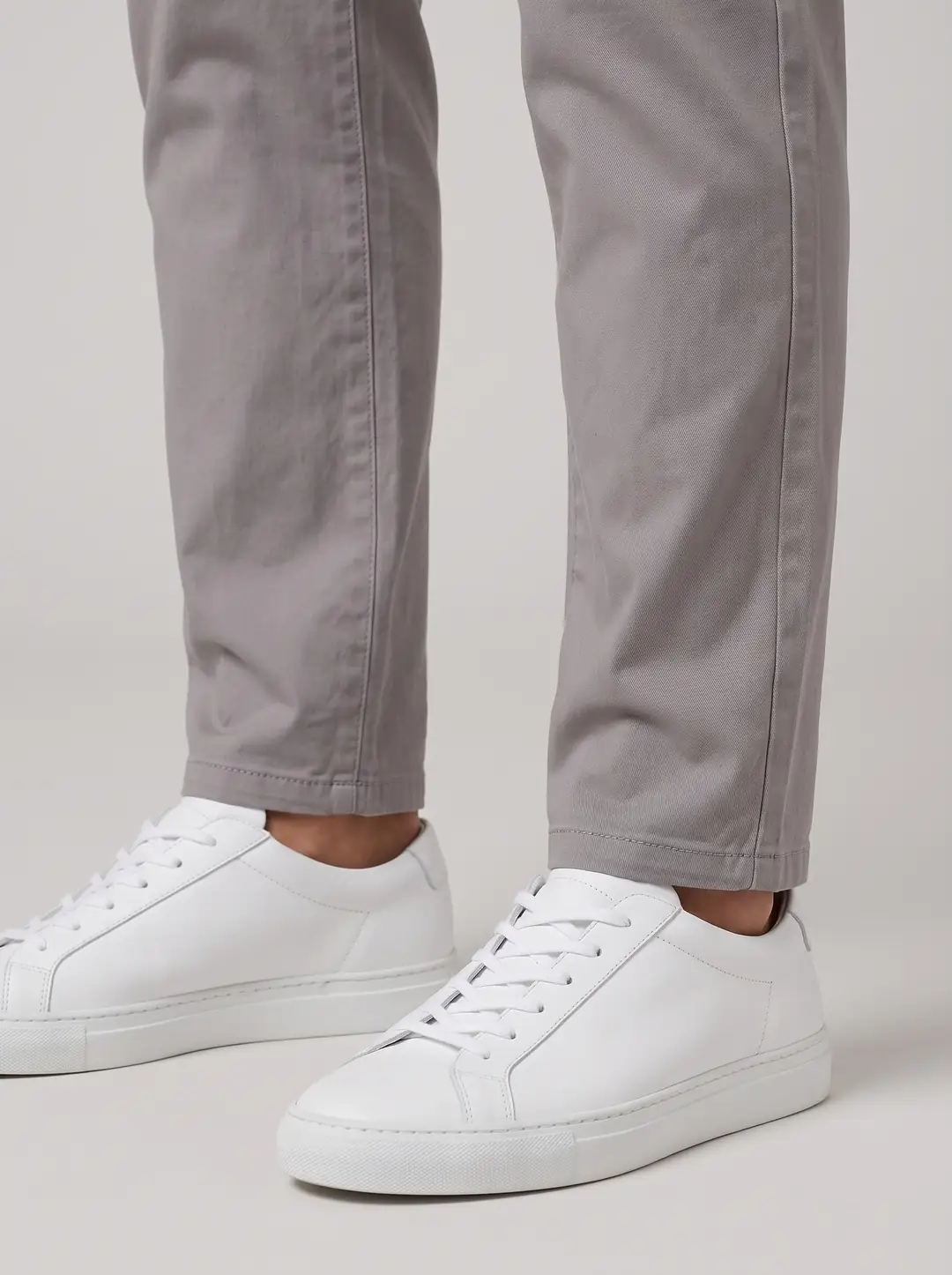 Erkek Beli Lastikli İpli Chino Jogger Pantolon — görsel 6