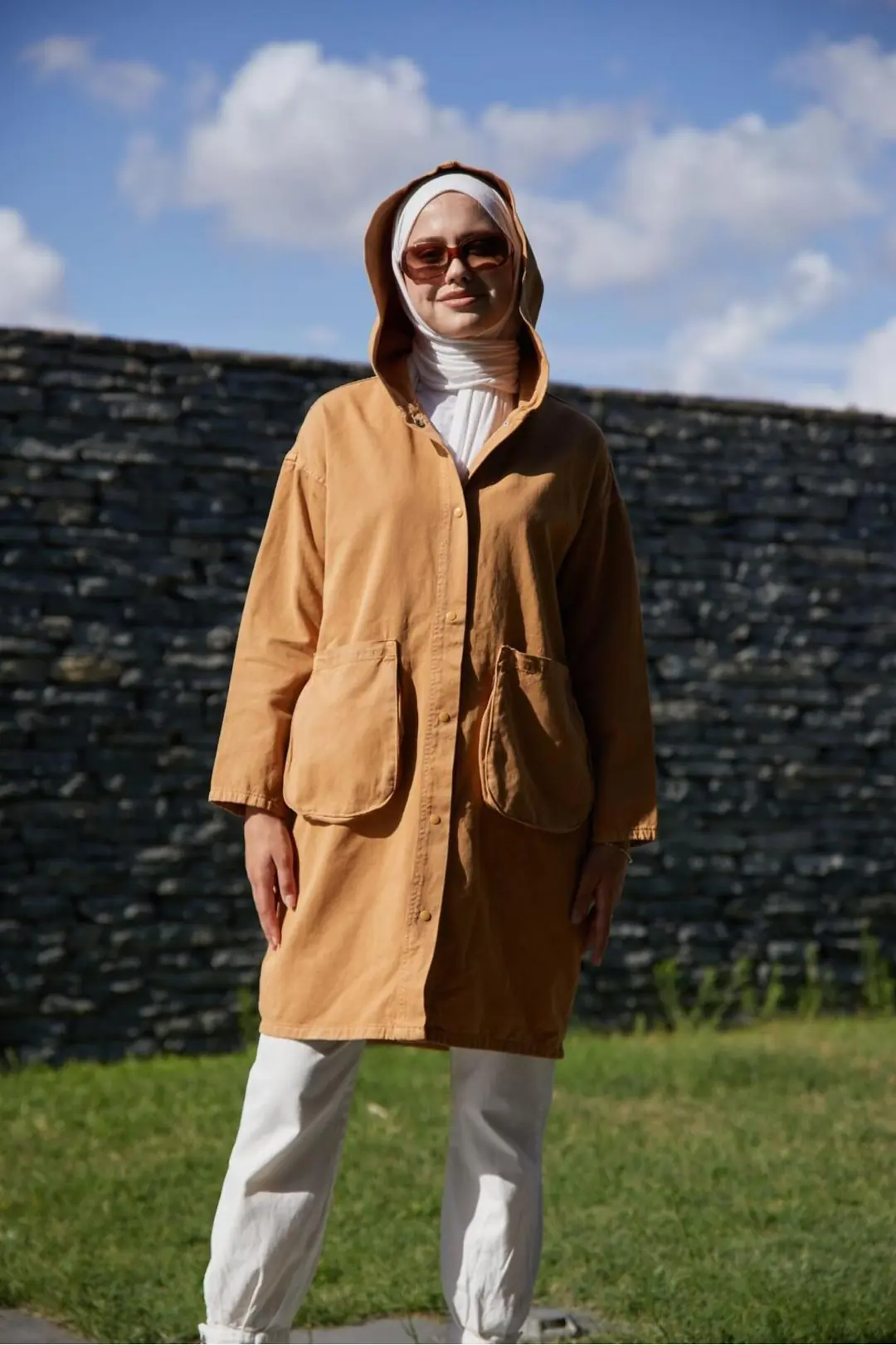 Kadın Oversize Kot Ceket — görsel 2