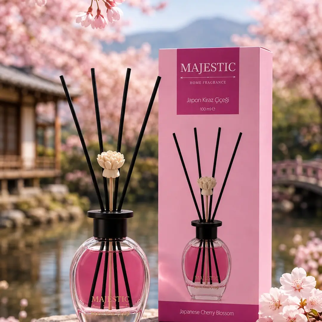 Majestic Japon Kiraz Çiçeği Çubuklu Oda Parfümü 100 ml — görsel 2