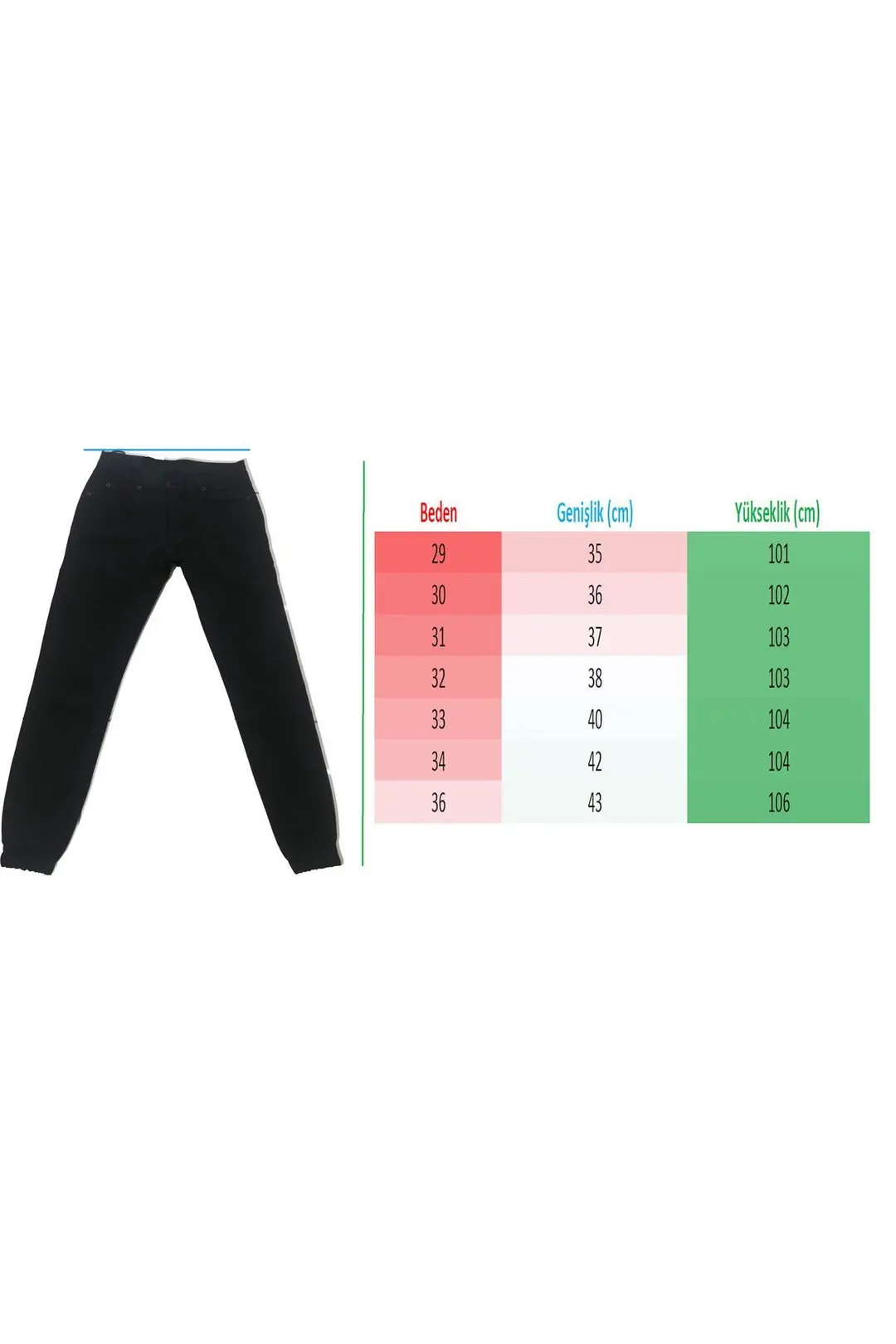 Erkek Slim Fit Paça Lastikli Kargo Pantolon — görsel 7
