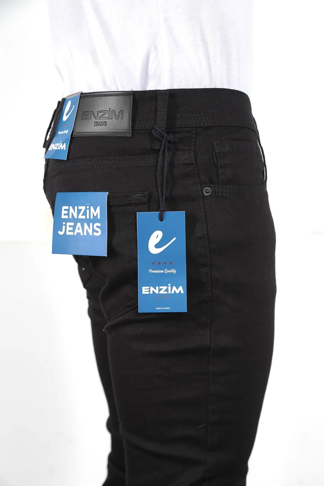 Erkek Likralı Denim Skinny Fit Jeans — görsel 4