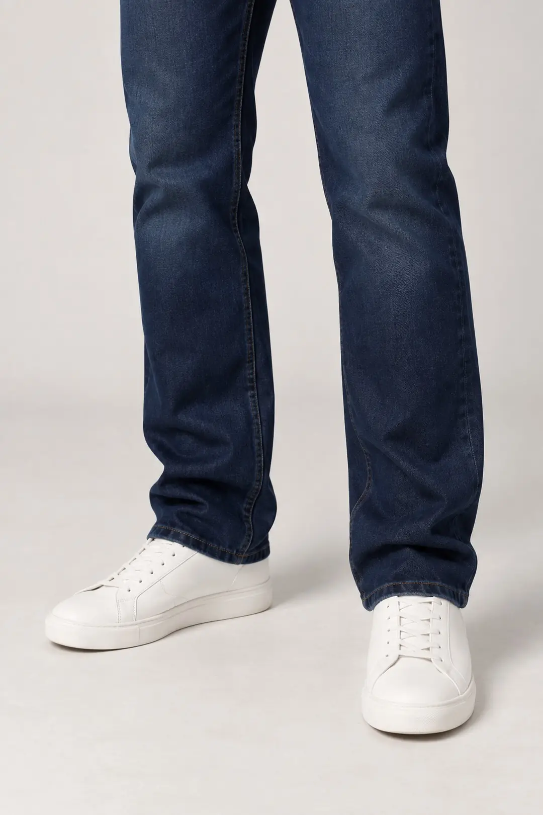 Erkek %100 Pamuk Straight Jeans — görsel 5