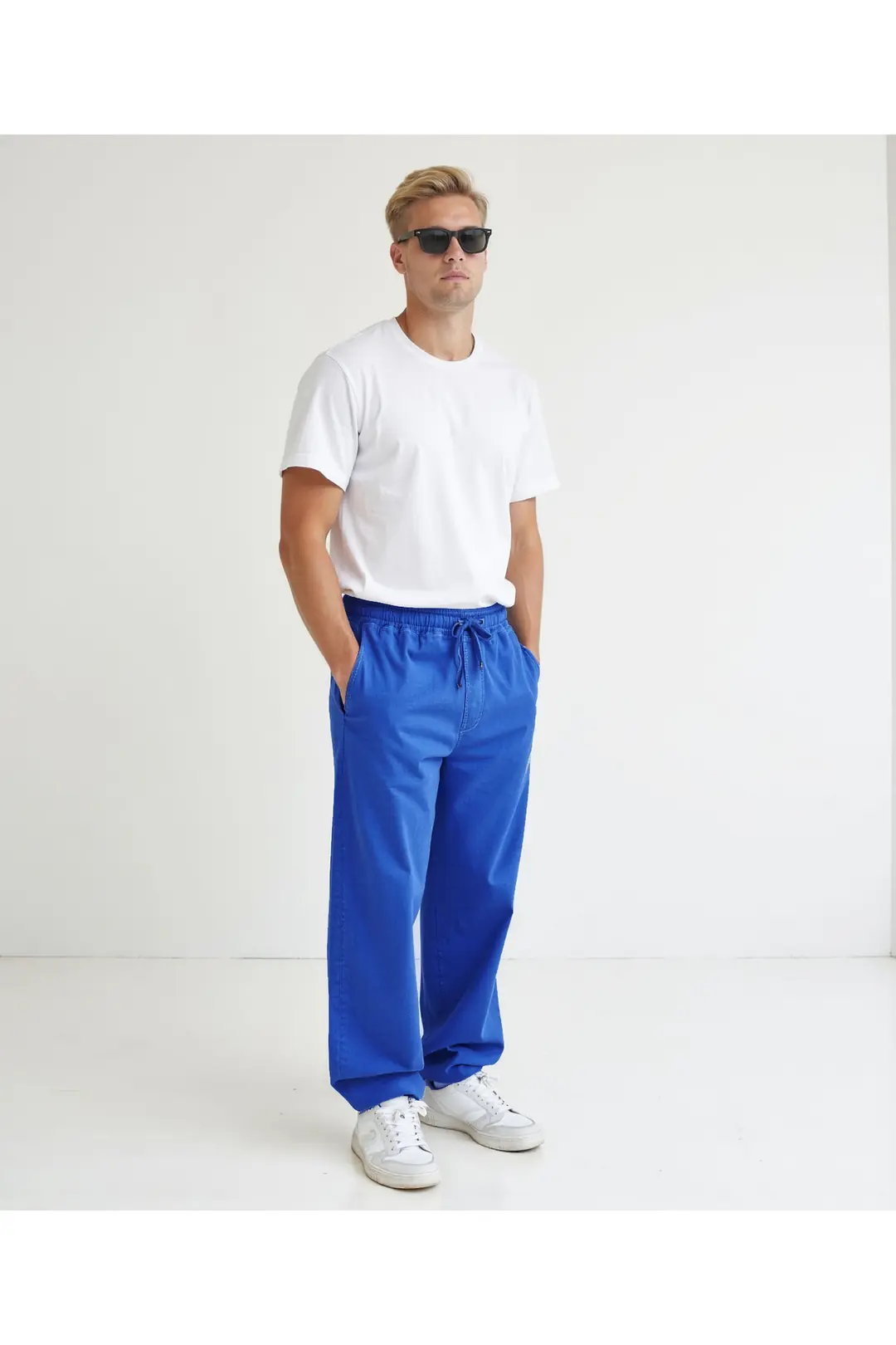 Erkek Bel Paça Lastikli Comfort Jeans — görsel 2