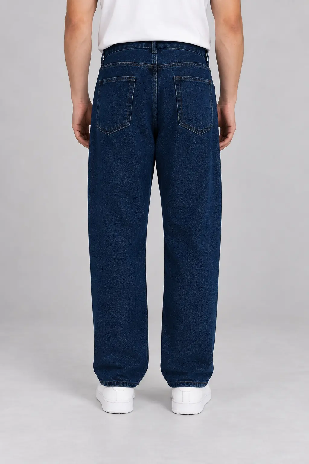 Erkek 100% Pamuk Baggy Kot Pantolon — görsel 6