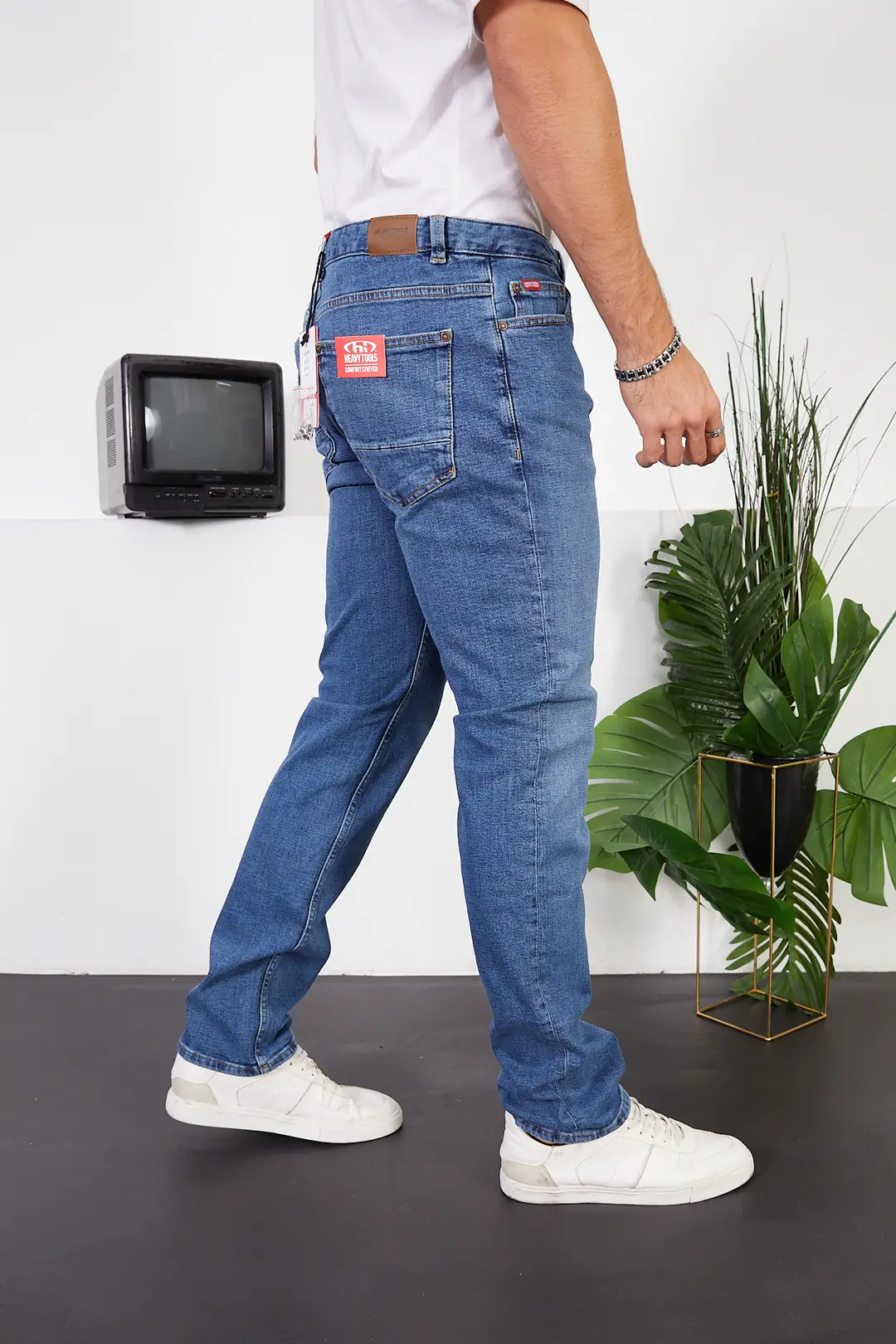 Erkek Regular Fit Kot Pantolon — görsel 5