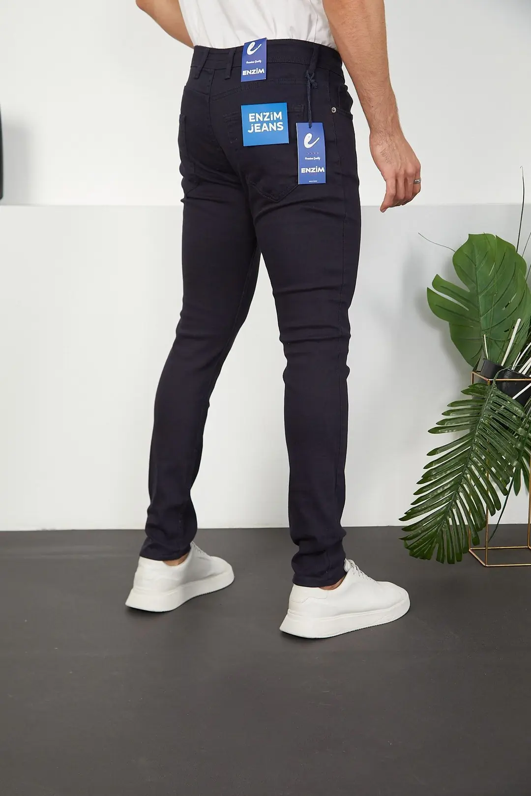 Erkek Likralı Slim Fit Jeans Kot Pantolon — görsel 5
